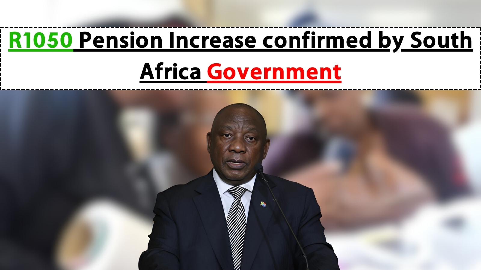 R1050 Pension Increase
